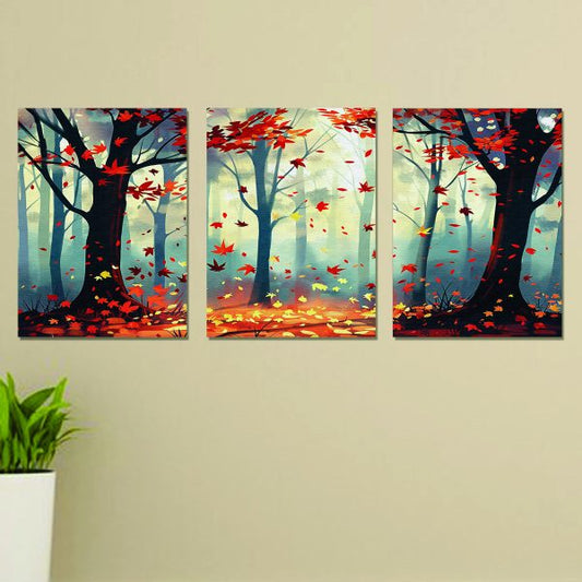 Aesthetic Tree Phototile wall art set of 3