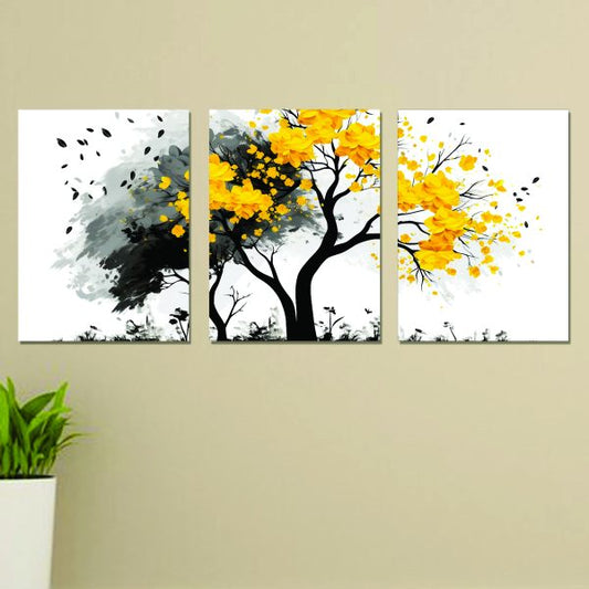 Aesthetic Tree Phototile wall art set of 3
